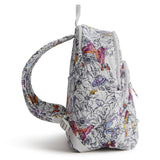 Vera Bradley Women's Bancroft Backpack - Premium Cotton, Wing + Bloom, One Size