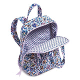 Vera Bradley Women's Cotton MiniTotepack Backpack, Cloud Vine Multi - Recycled Cotton, One Size