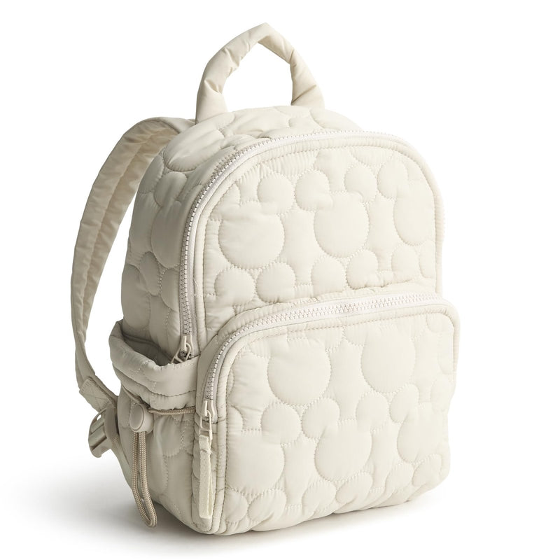 Vera Bradley Women's Disney Featherweight Small Banbury Backpack, Pumice Stone, One Size