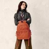 Vera Bradley Women's Featherweight Bancroft Backpack, Potter's Clay, One Size