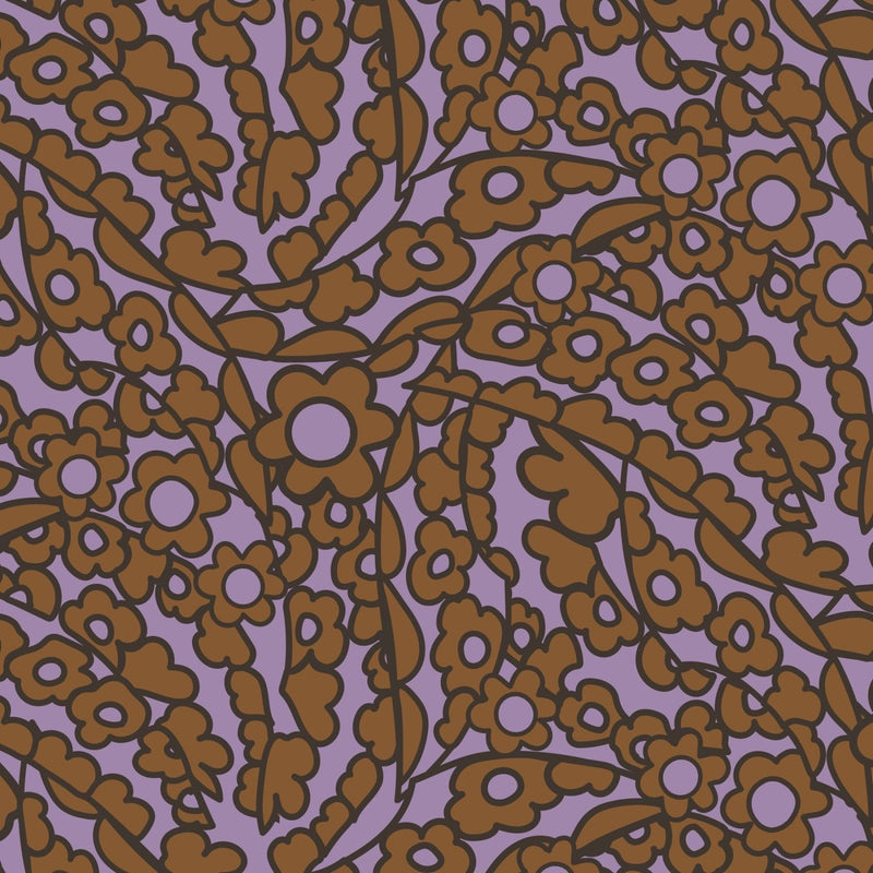 Vera Bradley Women's Hardside Luggage 22 Inch Adair Spinner, Tiny Garden Lavender Frost, One Size