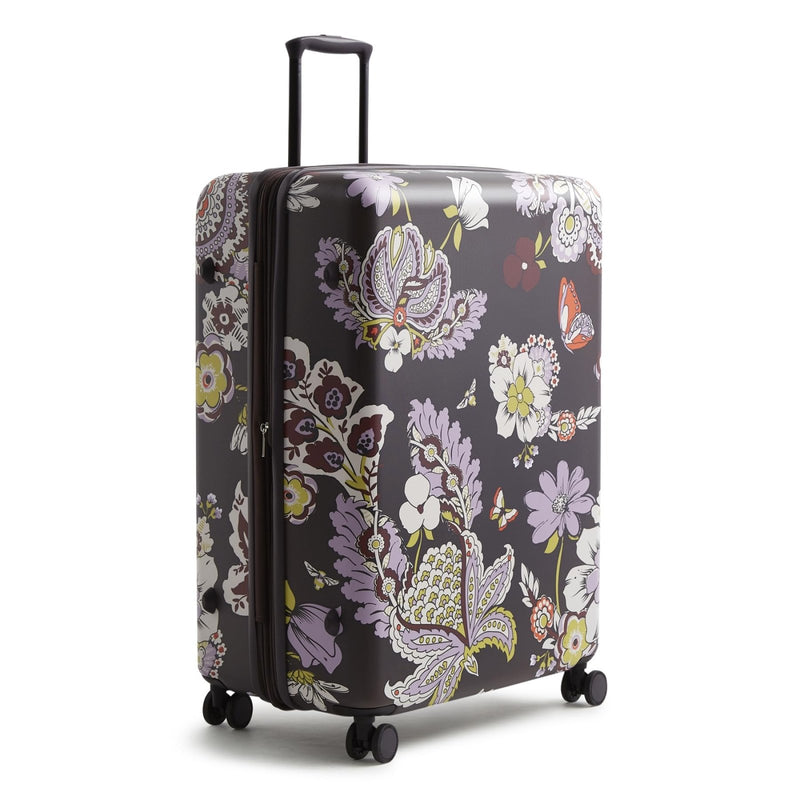 Vera Bradley Women's Hardside Luggage 29 Inch Adair Spinner, Subtle Bouquet, One Size