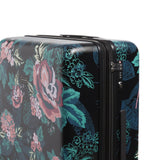 Vera Bradley Women's Hardside Rolling Suitcase Luggage, Rose Foliage, 29" Check In