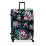 Vera Bradley Women's Hardside Rolling Suitcase Luggage, Rose Foliage, 29