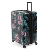 Vera Bradley Women's Hardside Rolling Suitcase Luggage, Rose Foliage, 29" Check In