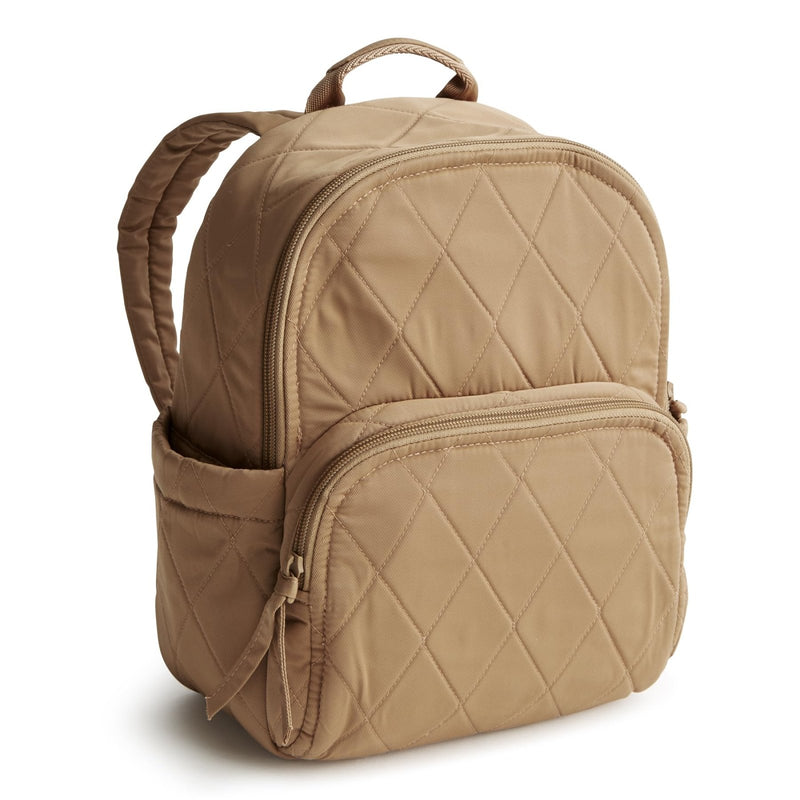 Vera Bradley Women's Performance Twill Small Banbury Backpack, Tiger's Eye, One Size