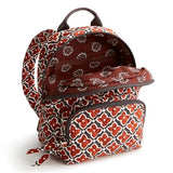 Vera Bradley Women's Premium Cotton Mini Banbury Backpack, Moorish, One Size