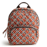 Vera Bradley Women's Premium Cotton Mini Banbury Backpack, Moorish, One Size