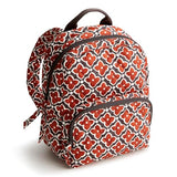 Vera Bradley Women's Premium Cotton Mini Banbury Backpack, Moorish, One Size