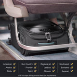 Verage Carry On Luggage with Wheels, 15 Inch Underseat Spinner Luggage Pro, Underseat Personal Item Travel Bag for Men and Women, Carry On Bags for Airplanes, Black