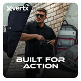 Vertx Any Day Backpack with Tactical Design, Versatile Storage, Durable Material, and Comfortable Straps for Everyday Use, Black - One Size