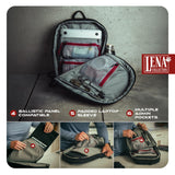 Vertx Any Day Backpack with Tactical Design, Versatile Storage, Durable Material, and Comfortable Straps for Everyday Use, Ranger Green - One Size