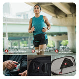 Vertx Everyday Tactical Fanny Pack 2.1 - 100% Nylon Fanny Pack for Men and Women with CCW - Ready Design and Rapid Access Tab - Black - 2L