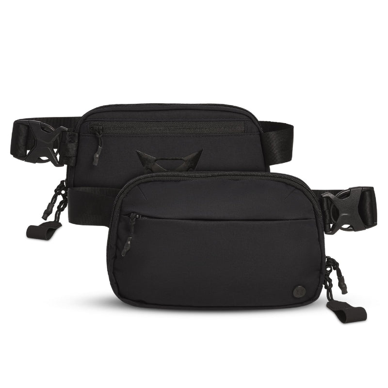 Vertx Everyday Tactical Fanny Pack 2.1 - 100% Nylon Fanny Pack for Men and Women with CCW - Ready Design and Rapid Access Tab - Black - 2L