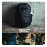 Vertx Gamut 22L Pack Backpack for Everyday Use, Versatile Design, Ideal for Travel, Work, and Outdoor Adventures, Black - One Size