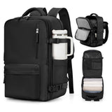 VGCUB Carry on Travel Backpack for Women Men Large Laptop Gym Work Frontier Airlines Personal Item Bag Business Airport Lightweight Backpack Flight Approved Mochilas de Viaje Black