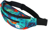 Vibe Festival Gear, proposed title- Vibe Festival Gear Fanny Pack for Men Women - Many Prints - Black Holographic Silver Gold Cute Waist Bag for Festival Rave Hiking Running Cycling