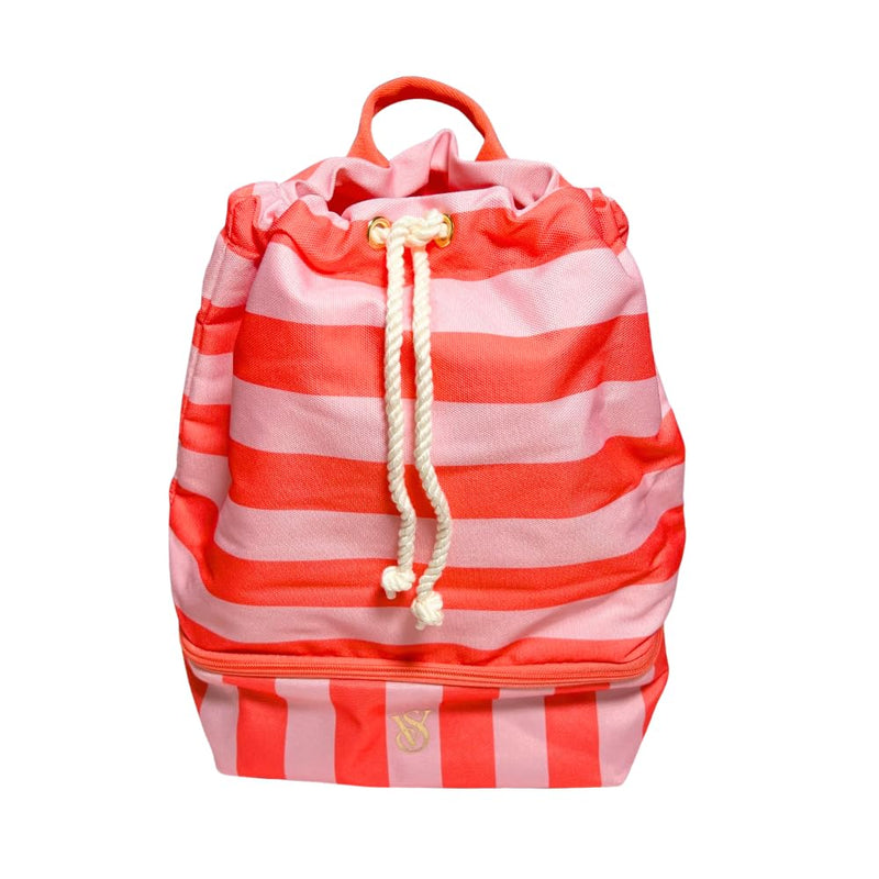 Victoria's Secret Beach Cooler Summer Bag Orange Stripe – Limited Edition