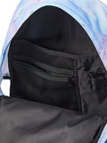 Victoria's Secret Pink Collegiate Backpack Color Artic Ice Blur New