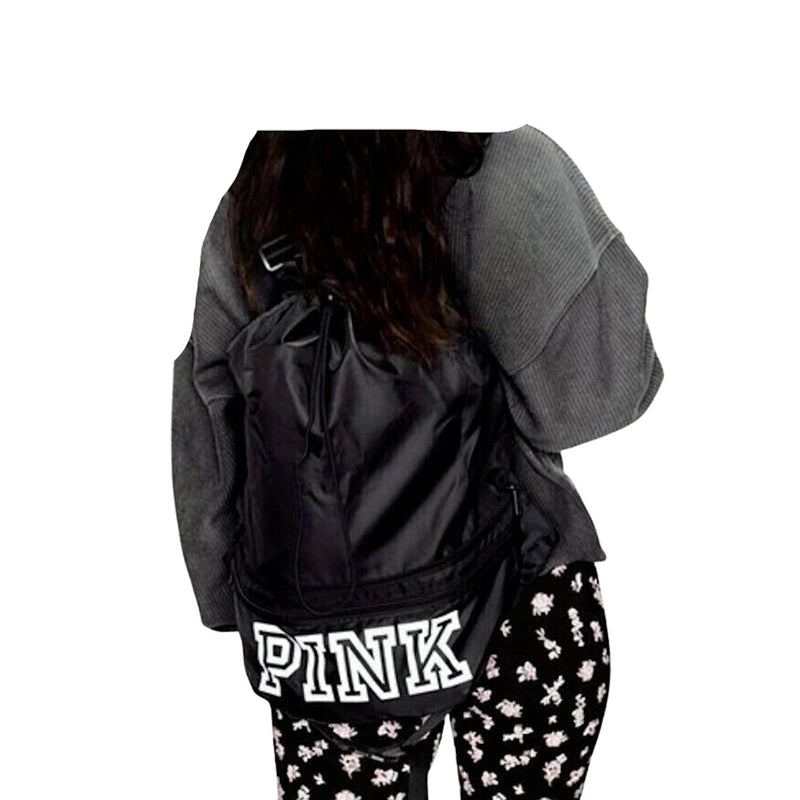 Victoria's Secret Pink Convertible Fanny Pack & Backpack Wear 2 Way Color Black New