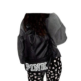 Victoria's Secret Pink Convertible Fanny Pack & Backpack Wear 2 Way Color Black New