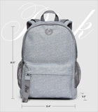 Victoria's Secret Women's Classic Canvas Backpack, Backpack for women, Grey, O/S