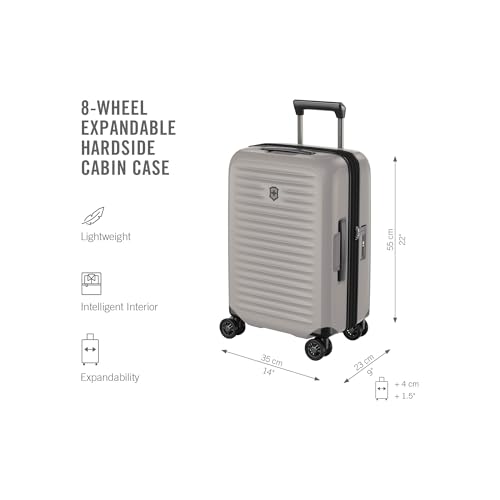 Victorinox Airox Advanced Hardside Frequent Flyer Carry-On - Stone White