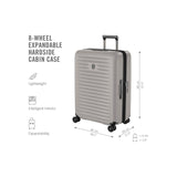 Victorinox Airox Advanced Medium Hardside Case - Stone White