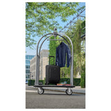 Victorinox Crosslight Frequent Flyer Softside Carry - On - Lightweight Rolling Suitcase for Travel Essentials - Expandable Luggage with Foldable Organizer - 39 Liter, Black