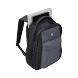Victorinox Energy 16" Laptop Backpack - Slim Backpack for Business & Travel - Laptop Compartment - Airflow Back Padding - Lightweight & Durable - Black/Grey
