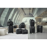 Victorinox Mythic, Freqeuent Flyer Carry-On Business, 8-Wheel Expandable Cabin Case with Vertical Quick-Access Door - Black