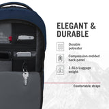 Victorinox VX Sport EVO Compact Backpack - Modern Backpack to Carry Travel Accessories - Includes Airflow Channels & Adjustable Straps - 20 Liters, Blue