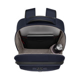 Victorinox Werks Traveler 7.0, Compact Backpack with 14" Laptop and 11" Tablet Compartment, Navy Blue