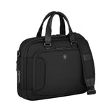 Victorinox Werks Traveler 7.0, Compact Briefcase, Briefcase with 14" Laptop and 11’’ Tablet Compartment, Black