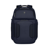 Victorinox Werks Traveler 7.0, Deluxe Backpack, Backpack with 15.6'' Laptop and 11'' Tablet Compartment, Navy Blue