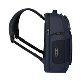 Victorinox Werks Traveler 7.0, Deluxe Backpack, Backpack with 15.6'' Laptop and 11'' Tablet Compartment, Navy Blue