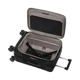 Victorinox Werks Traveler 7.0, Frequent Flyer Carry-On, 8-Wheel Softside Expandable Cabin Case, Black