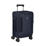 Victorinox Werks Traveler 7.0, Frequent Flyer Carry-On, 8-Wheel Softside Expandable Cabin Case, Navy Blue