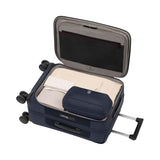 Victorinox Werks Traveler 7.0, Frequent Flyer Carry-On, 8-Wheel Softside Expandable Cabin Case, Navy Blue