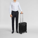 Victorinox Werks Traveler 7.0, Global Carry-On, 8-Wheel Softside Expandable Cabin Case, Black