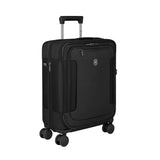 Victorinox Werks Traveler 7.0, Global Carry-On, 8-Wheel Softside Expandable Cabin Case, Black
