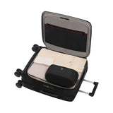Victorinox Werks Traveler 7.0, Global Carry-On, 8-Wheel Softside Expandable Cabin Case, Black