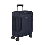 Victorinox Werks Traveler 7.0, Global Carry - On, 8 - Wheel Softside Expandable Cabin Case, Navy Blue