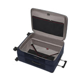 Victorinox Werks Traveler 7.0, Large Case, 8 - Wheel Softside Expandable Travel Case, Navy Blue