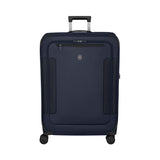 Victorinox Werks Traveler 7.0, Large Case, 8 - Wheel Softside Expandable Travel Case, Navy Blue