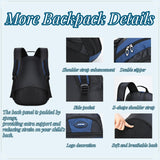 VIDOSCLA Teens Elementary School Backpack Casual Day pack Students Book Bags Outdoor Travel Knapsack Bags for Boys Girls