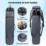 VIGEGARI Baseball Bat Bag Backpack Holds 4 Bats, Slim Bat - Focused Design for Youth & Adults, Baseball Bag with Fence Hook, Padded Bat Case with Ball Pocket, Softball & T - Ball Bat Carrying Bag
