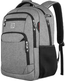 Volher Laptop Backpack,Business Travel Anti Theft Slim Durable Laptops Backpack,Water Resistant College Computer Bag for Women & Men Fits 15.6 Inch Laptop and Notebook - Grey