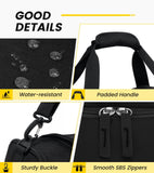 Vorspack Gym Bag for Men - 18 Inches Duffle Bag for Travel Duffel Bag with Shoe Compartment Lightweight Travel Bag for Gym Sports Overnight Weekender - Black