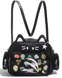 VOUSXLLEZ Cute Cat Ita Bag Pin Display Backpack,Shoulder Crossbody,Multi-Purpose, Kawaii Purse with Insert,PU Leather, for Kpop Fan | Backpacks4Less